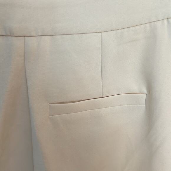 NWT classic tailored COMMENSE buttery ivory pants XL - Picture 7 of 10